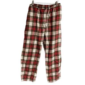 Hanna Andersson Large Plaid Christmas Holiday Pajamas Bottoms